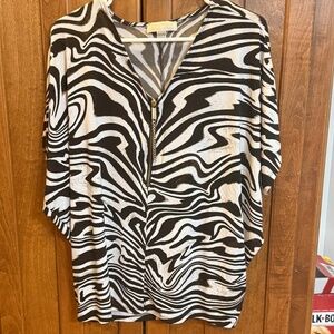 Michael Kors Top with gold accent chain OBO